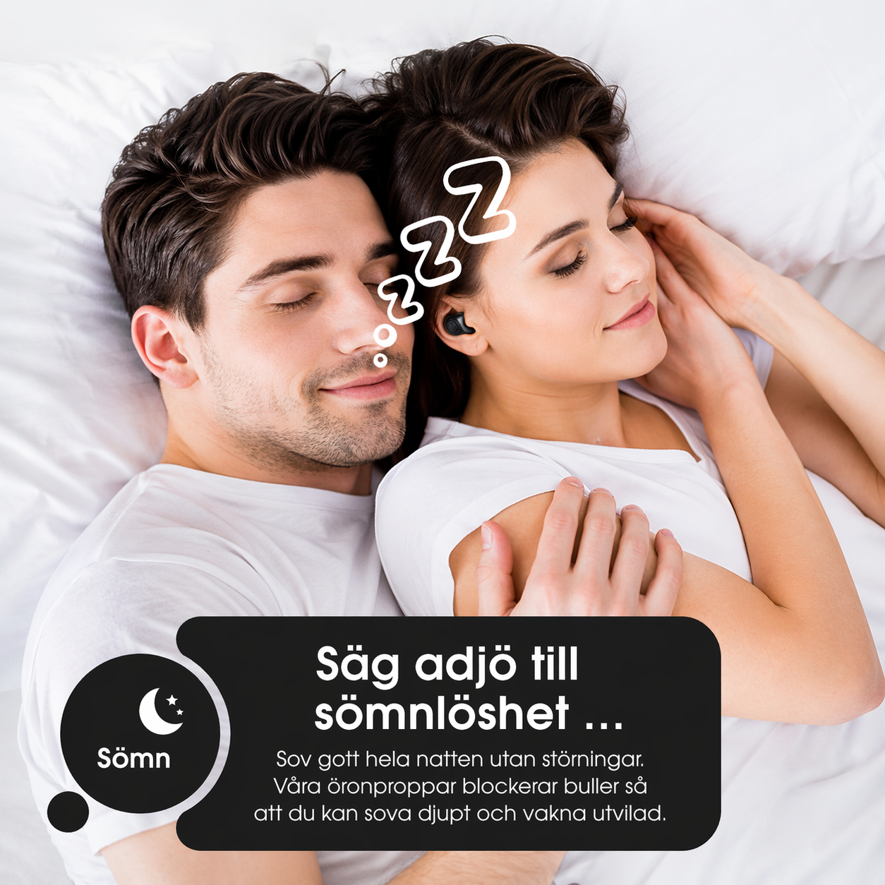 Noxas Quiet Earplugs 36dB – Öronproppar för sömn