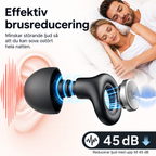 Noxas Quiet Earplugs – öronproppar för sömn, resa och fokus med –36 dB ljuddämpning