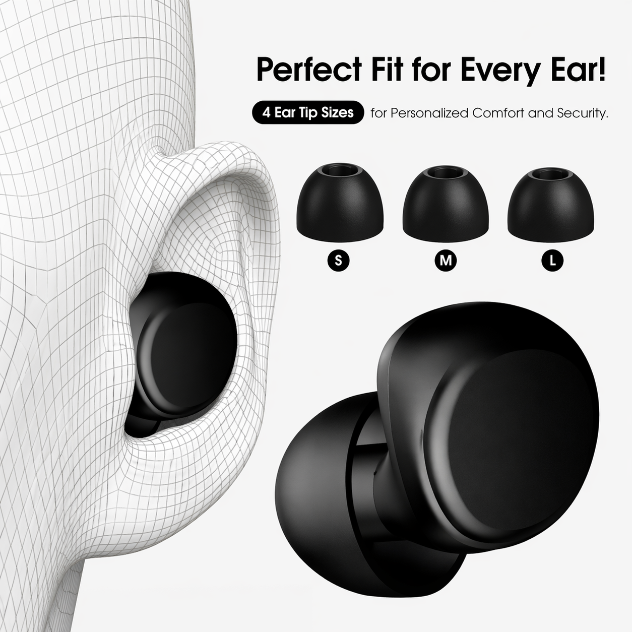 Noxas Quiet Earplugs 36dB – Öronproppar för sömn